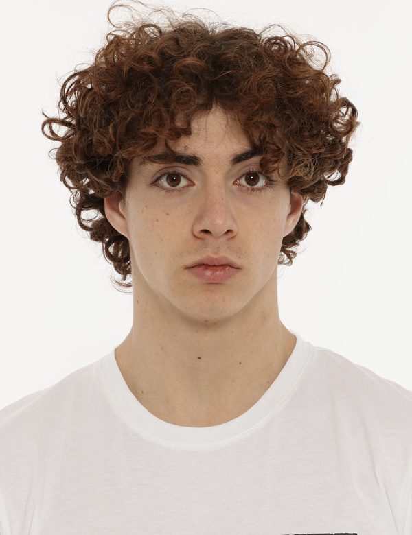 T-shirt Pyrex bianco - COMPOSIZIONE E VESTIBILITÀ:100% cotoneIl modello è alto 175 cm e indossa la taglia M. La vestibilità