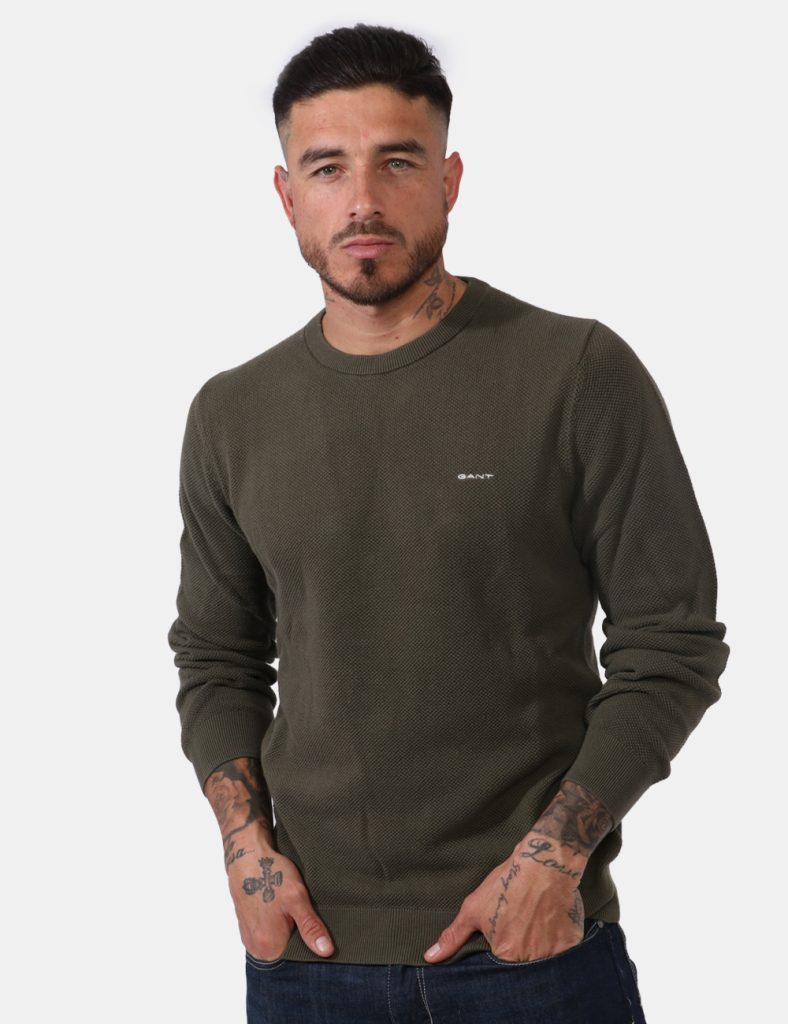 Maglia uomo Gant scontata - Maglione Gant Verde