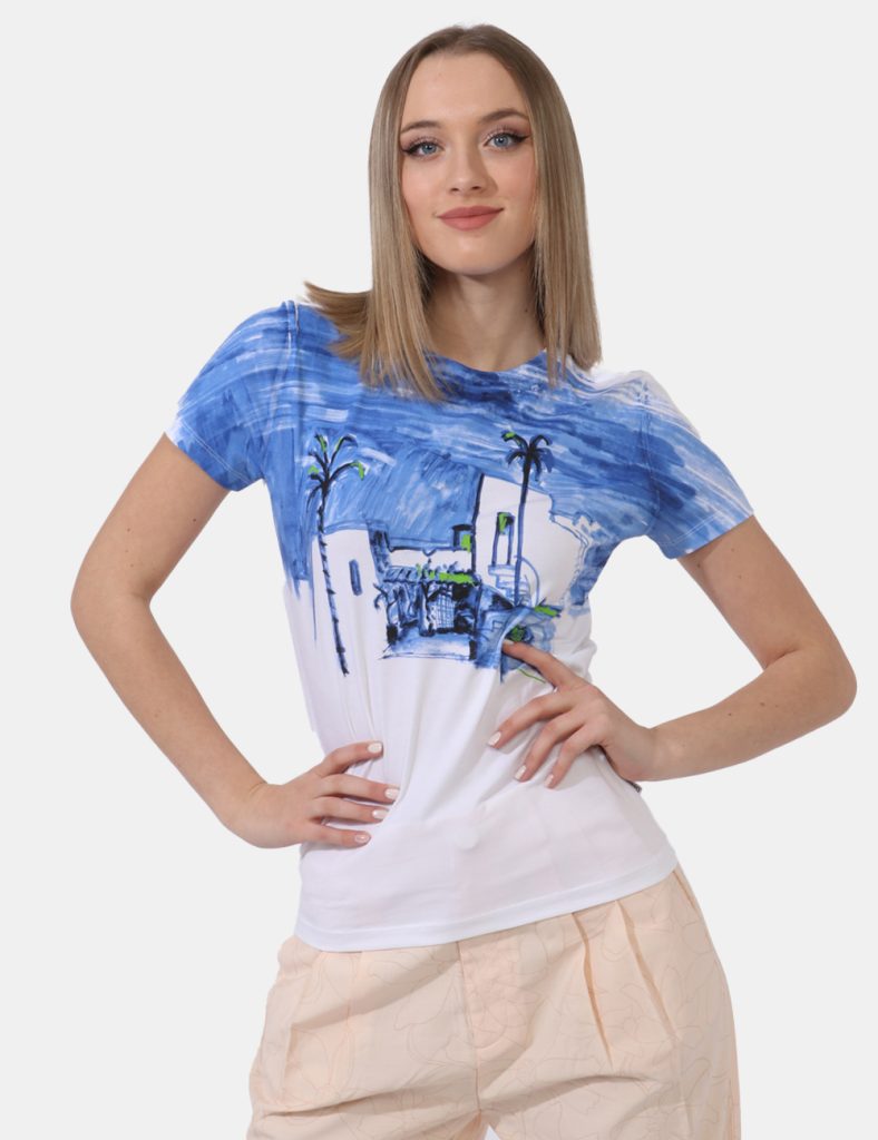 T-shirt Desigual Bianco