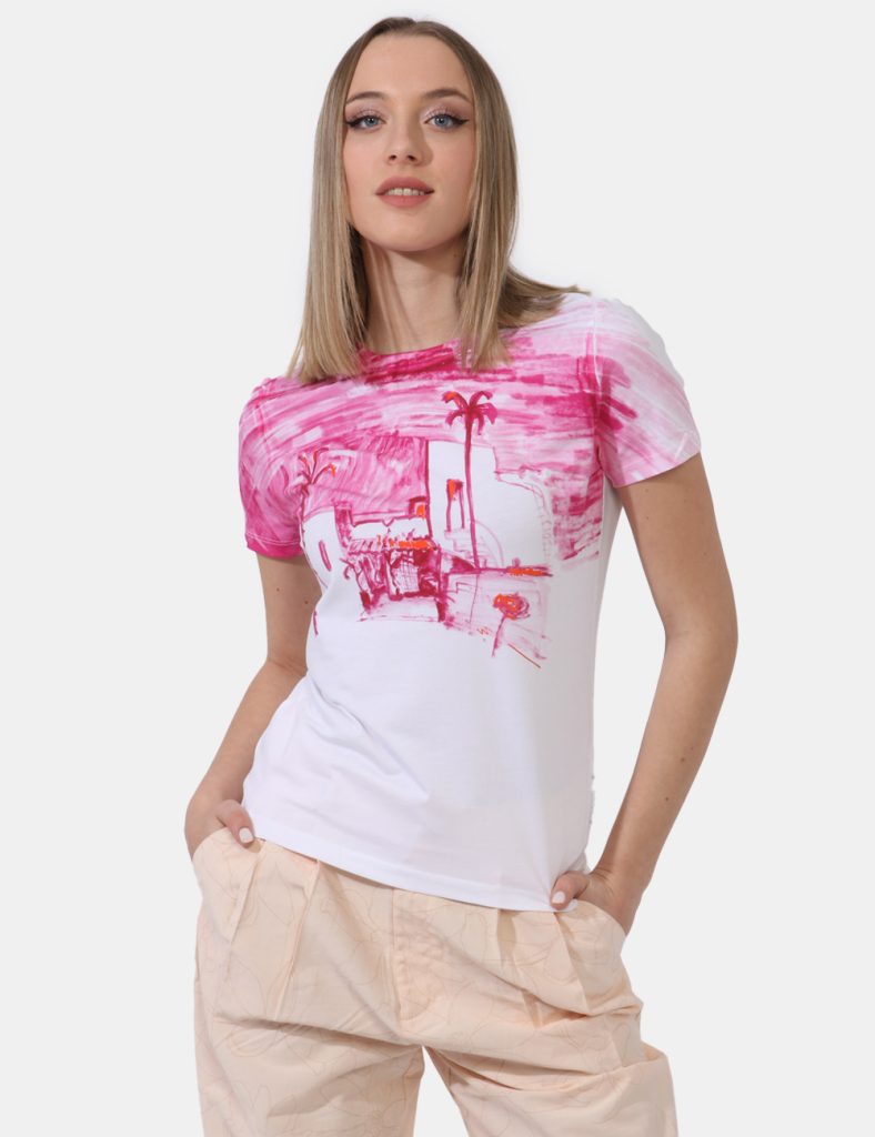 Desigual outlet - T-shirt Desigual Bianco