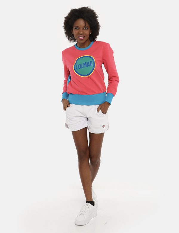 Short Colmar bianco - COMPOSIZIONE E VESTIBILITÀ:72% cotone 22% poliestere 6% elastaneLa modella è alta 170 cm e indossa la