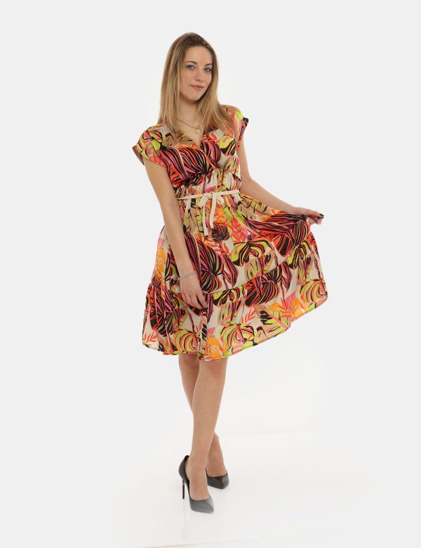 Vestito Yes Zee fantasia - COMPOSIZIONE E VESTIBILITÀ:100% poliestereLa modella è alta 170 cm e indossa la taglia S. La vest