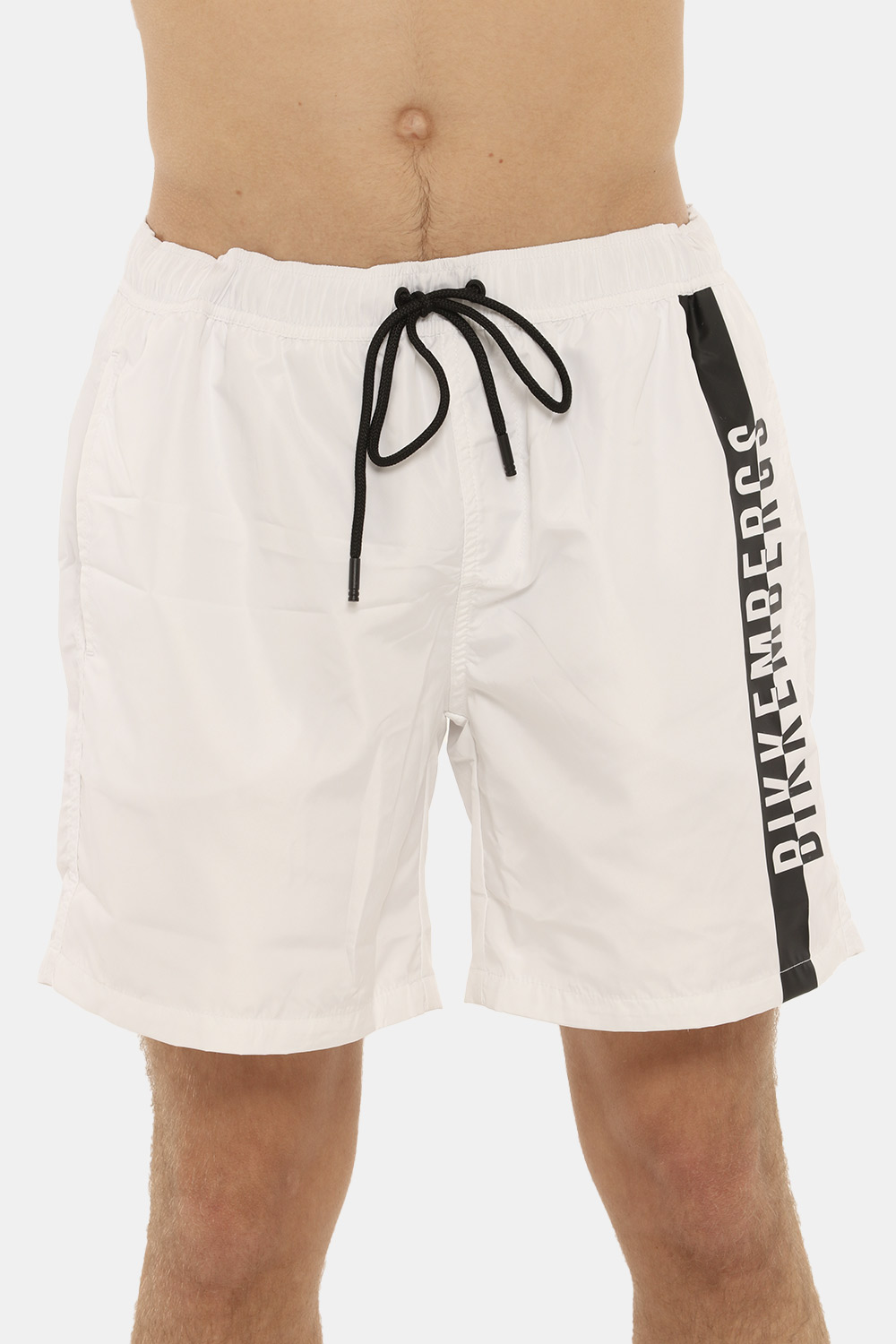 Rulercosplay Costume Da Bagno Uomo Con Stampa 3D – Pantaloncino Bianco 5" (X-Large)