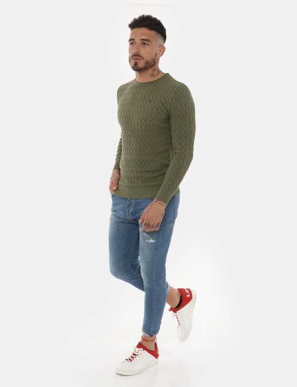 Jeans Fifty Four blu denim - COMPOSIZIONE E VESTIBILITÀ:98% cotone 2% elastaneIl modello è alto 178 cm e indossa la taglia 3