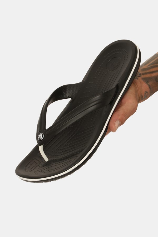 Infradito Crocs nere - COMPOSIZIONE E VESTIBILITÀ:Altre materieIl modello calza la taglia 10 corrispondente al numero 43/44