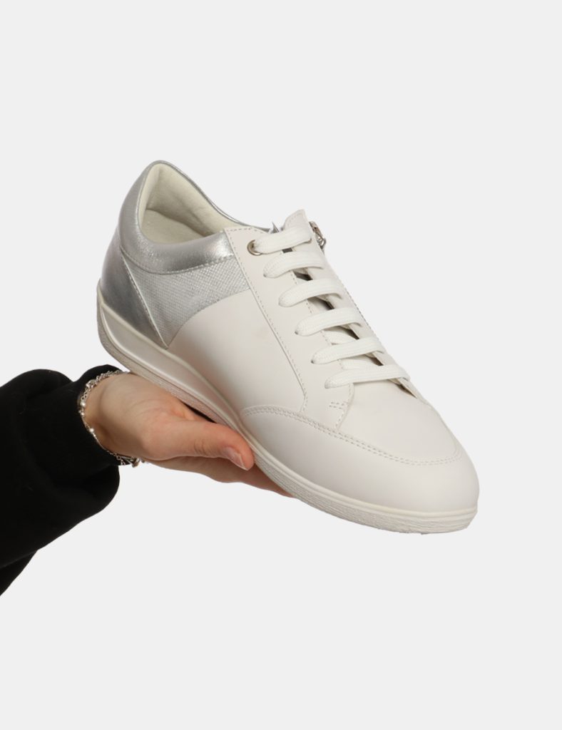 Scarpe da Donna scontate - Sneakers Geox Bianco