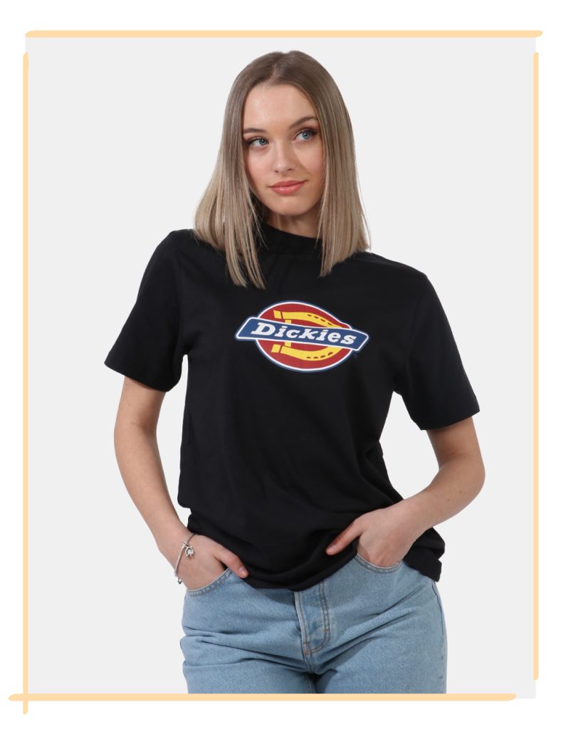 Campionari moda donna e uomo - T-shirt Dickies Nero