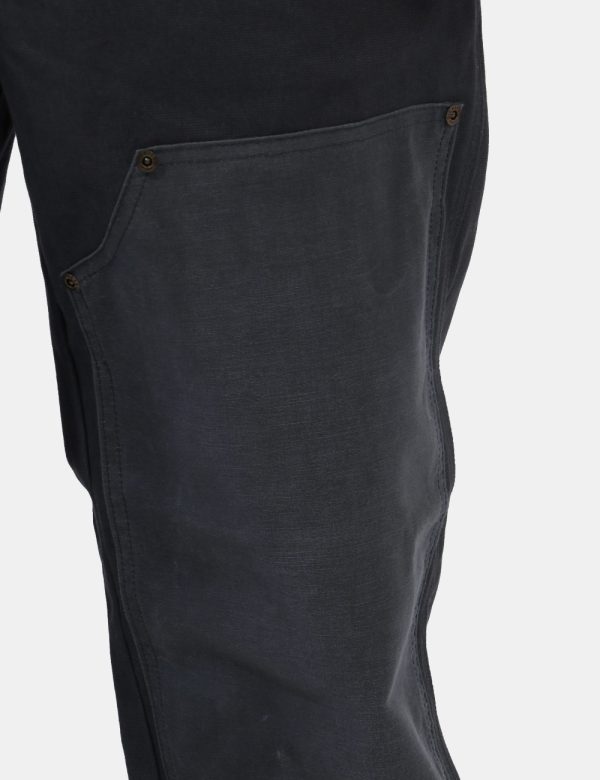 Pantaloni Dickies Grigio - Pantaloni in simil jeans ed in total grigio intenso. Presenti tasche sagomate e tasche a toppa in
