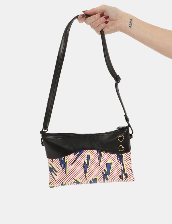 Borsa Fred Perry fantasia a pois - COMPOSIZIONE E VESTIBILITÀ:100% poliestereCONSIGLI DI STILE:Pochette casual semirigida in