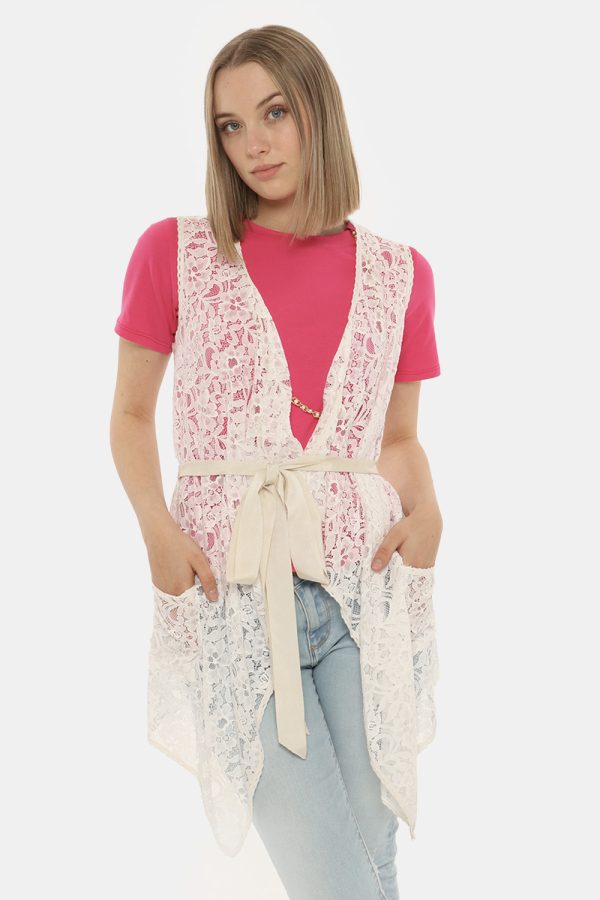 Vestito Fracomina pizzo bianco - COMPOSIZIONE E VESTIBILITÀ:60% cotone 40% poliamideLa modella è alta 170 cm e indossa la ta