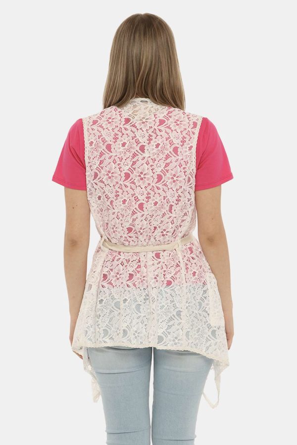 Vestito Fracomina pizzo bianco - COMPOSIZIONE E VESTIBILITÀ:60% cotone 40% poliamideLa modella è alta 170 cm e indossa la ta