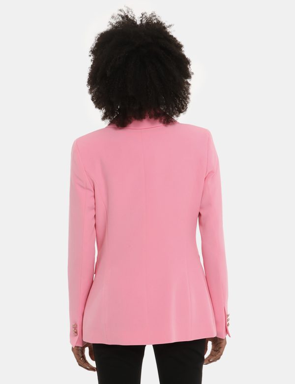Giacca Yes Zee rosa - COMPOSIZIONE E VESTIBILITÀ:90% poliestere 10% elastaneLa modella è alta 170 cm e indossa la taglia S.