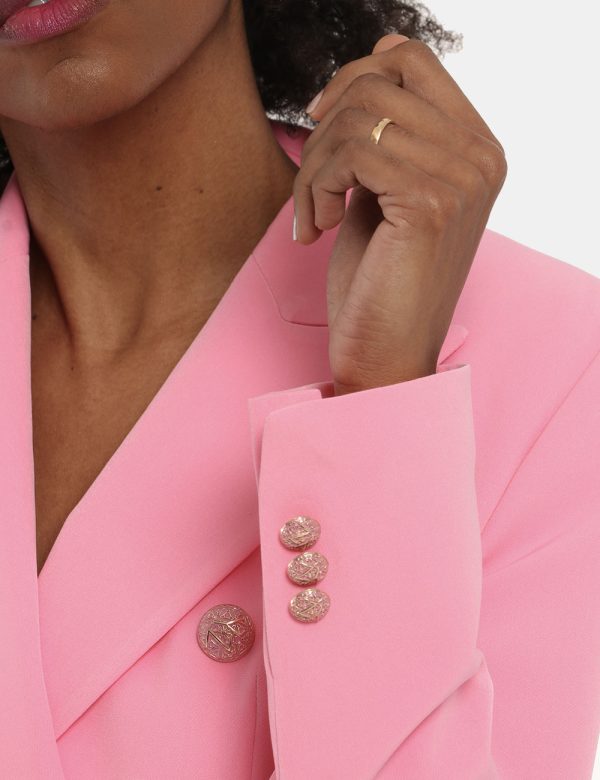 Giacca Yes Zee rosa - COMPOSIZIONE E VESTIBILITÀ:90% poliestere 10% elastaneLa modella è alta 170 cm e indossa la taglia S.