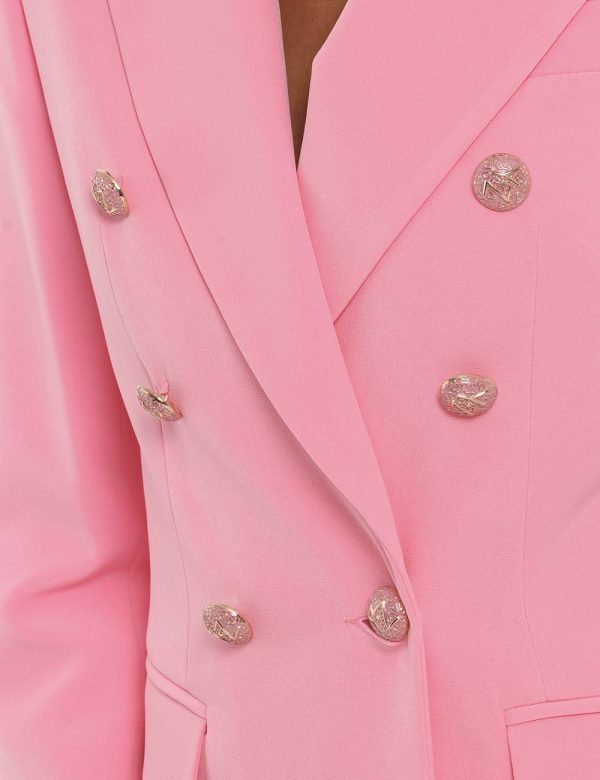 Giacca Yes Zee rosa - COMPOSIZIONE E VESTIBILITÀ:90% poliestere 10% elastaneLa modella è alta 170 cm e indossa la taglia S.
