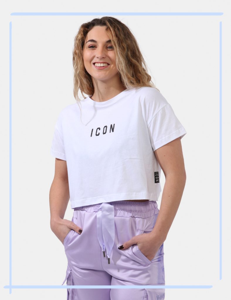 T-shirt Icon Bianco