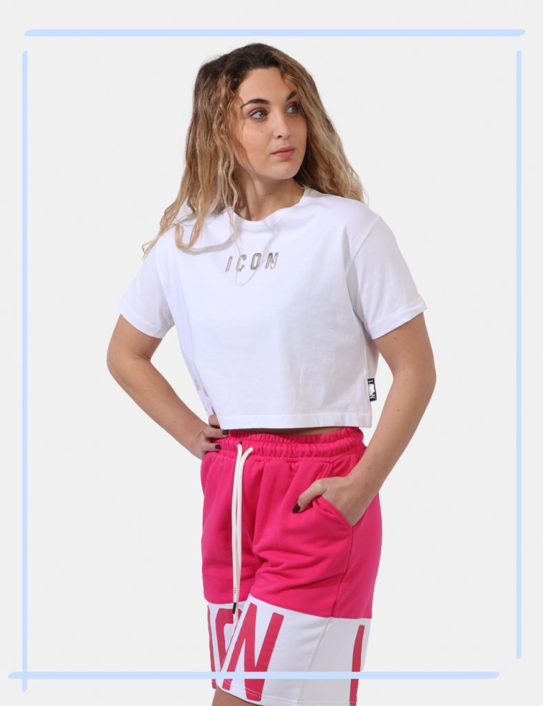 Abbigliamento donna scontato - T-shirt Icon Bianco