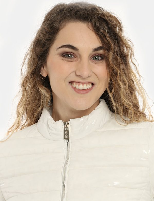 Giacca Yes Zee piumino bianco - COMPOSIZIONE E VESTIBILITÀ:100% poliammidicaLa modella è alta 170 cm e indossa la taglia S.
