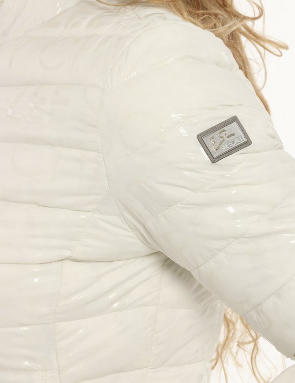 Giacca Yes Zee piumino bianco - COMPOSIZIONE E VESTIBILITÀ:100% poliammidicaLa modella è alta 170 cm e indossa la taglia S.