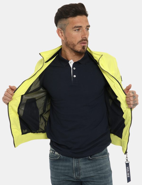 Giacca Yes Zee giallo - COMPOSIZIONE E VESTIBILITÀ:100% poliammidicaIl modello è alto 178 cm e indossa la taglia L. La vesti