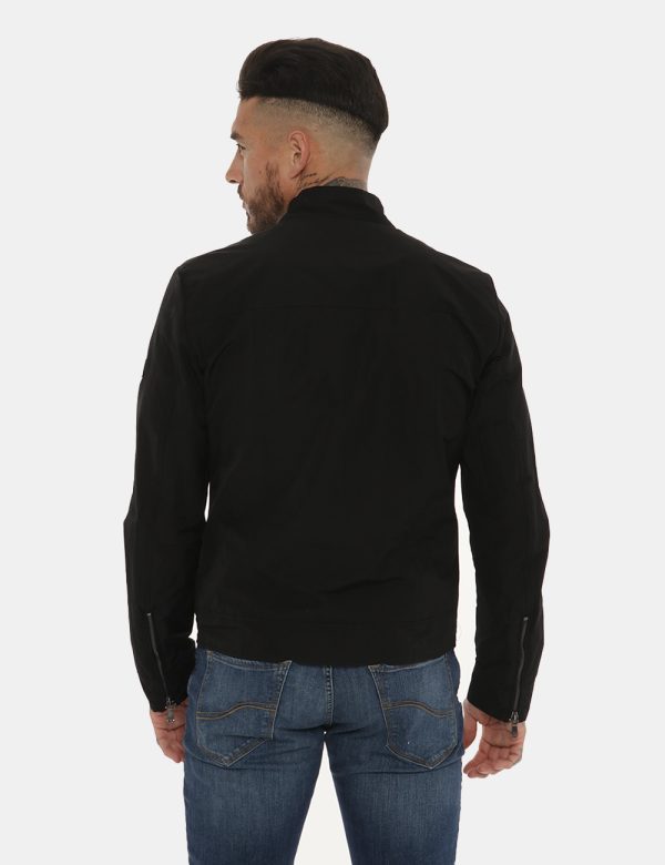 Giacca Yes Zee nero - COMPOSIZIONE E VESTIBILITÀ:50% poliestere 50% cotoneIl modello è alto 178 cm e indossa la taglia L. La