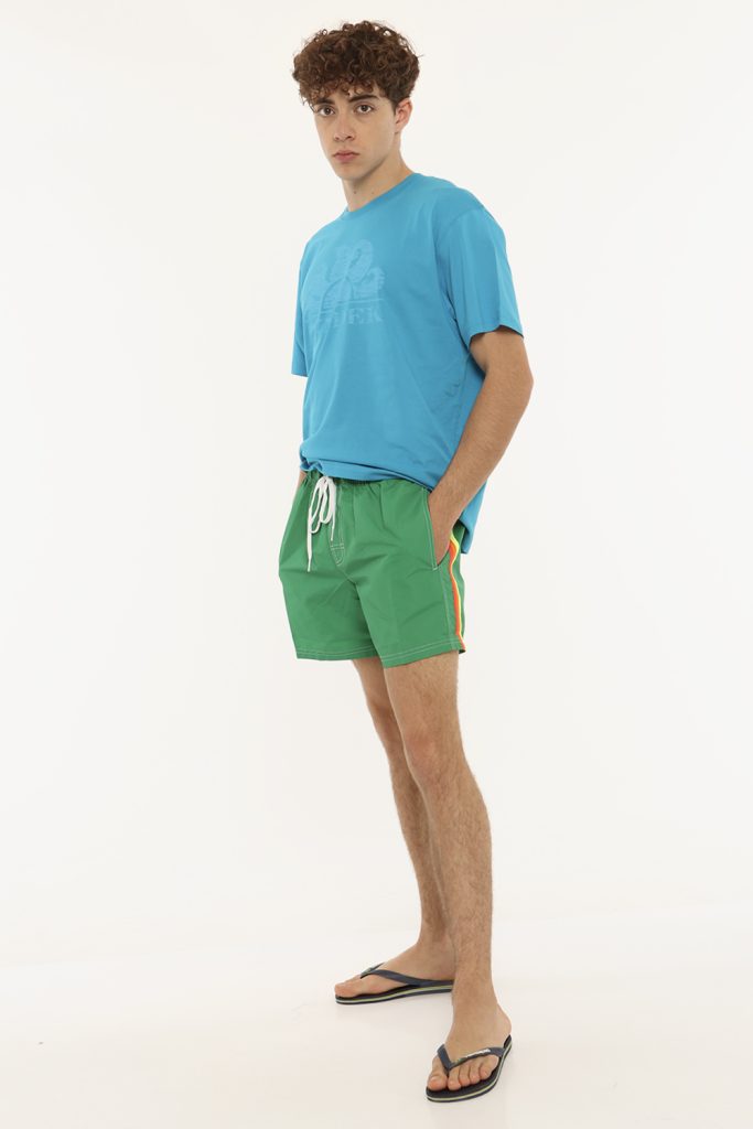 Abbigliamento uomo da mare - Costume Sundek verde