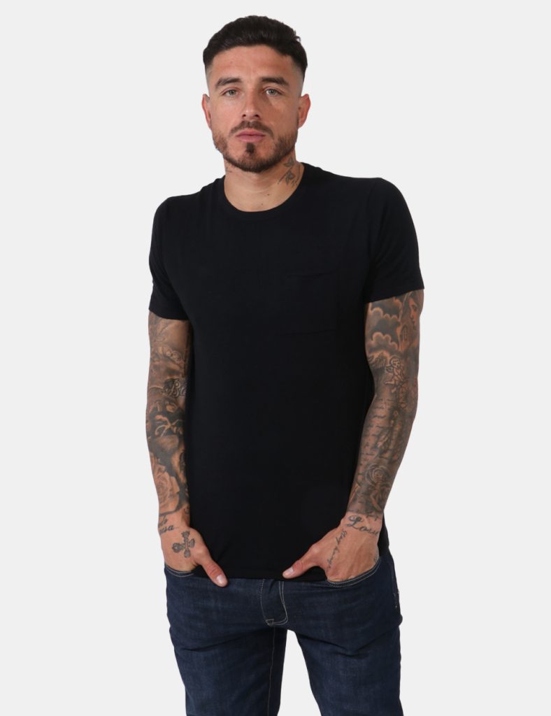 Abbigliamento uomo Yes Zee - T-shirt Yes Zee Nero