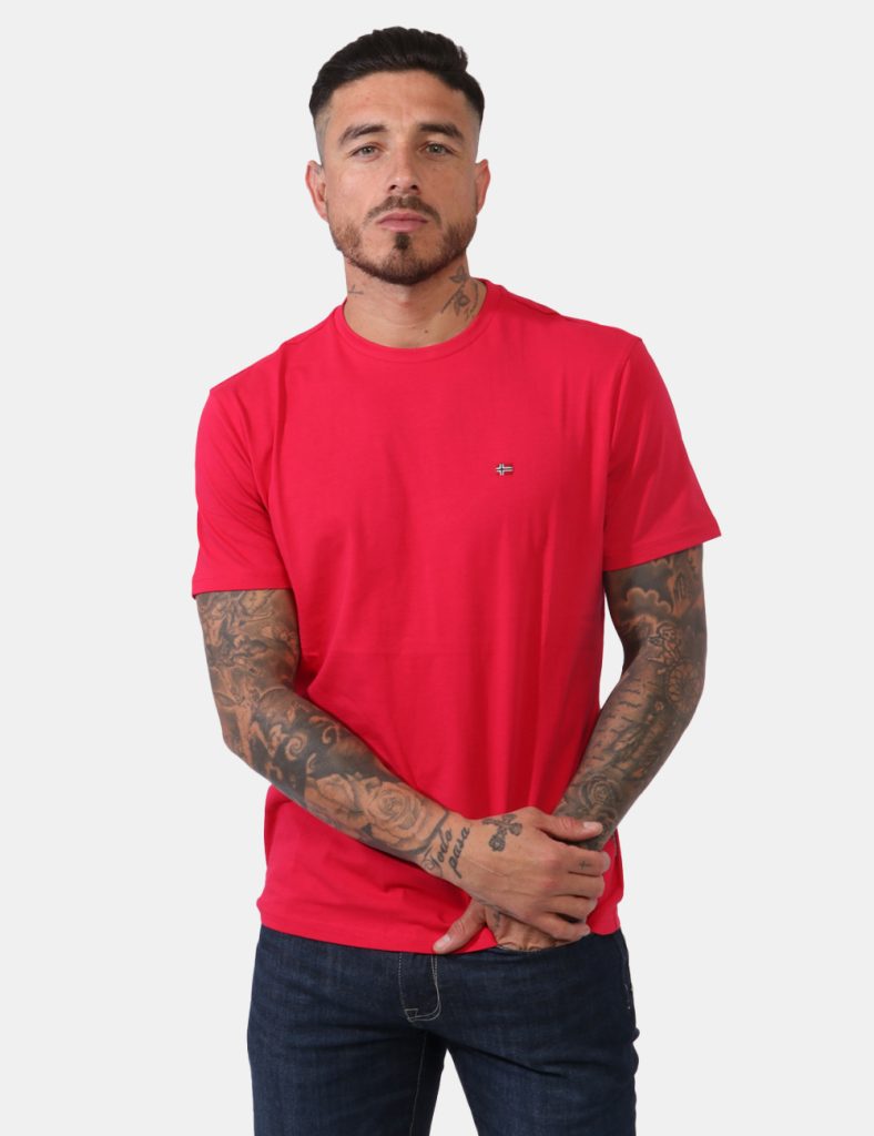 T-shirt Napapijri Rosso