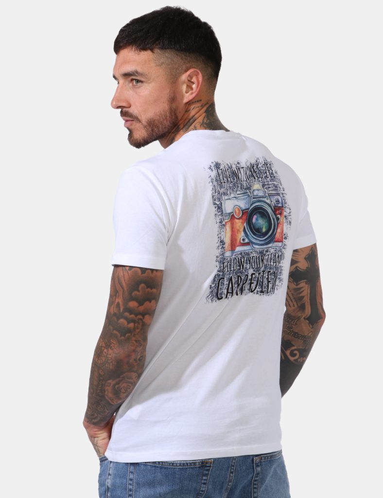 Abbigliamento uomo Yes Zee - T-shirt Yes Zee Bianco