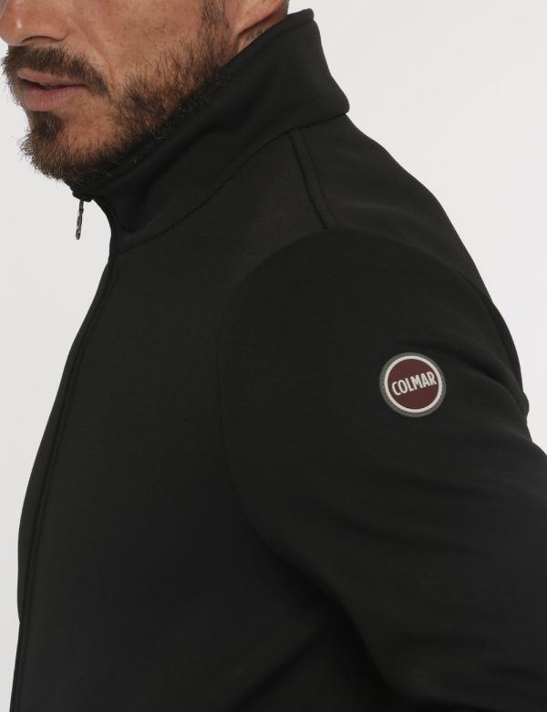 Giubbino Colmar nero - COMPOSIZIONE E VESTIBILITÀ:63% poliestere 23% acrilico 11% lana 3% elastanIl modello è alto 178 cm e