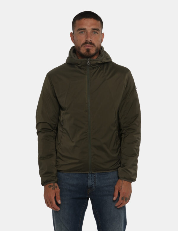 Piumino Colmar verde - COMPOSIZIONE E VESTIBILITÀ:esterno 92% poliestere 8% elastan fodera 97% poliestere 3% elastan imbotti