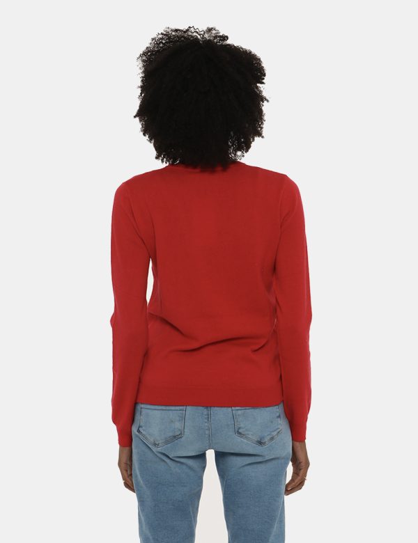 Maglia Maison Du Cachemire a girocollo in misto lana e cachemire - 40% lana 20% cotone 20% viscosa 10% poliestere 10% cachem