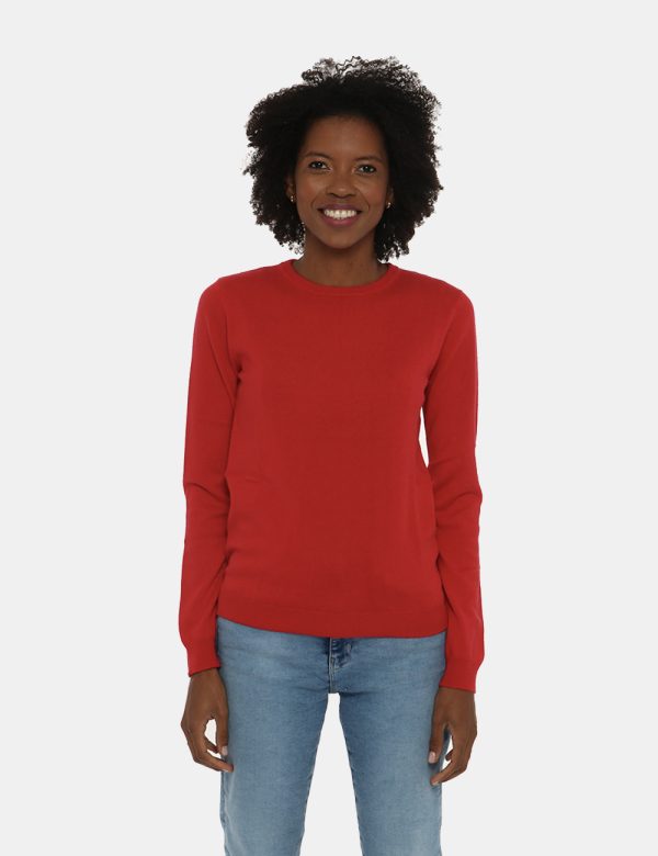 Maglia Maison Du Cachemire a girocollo in misto lana e cachemire - 40% lana 20% cotone 20% viscosa 10% poliestere 10% cachem