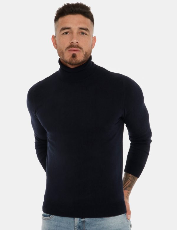 Maglia Maison Du Cachemire a dolcevita in misto lana e cachemire - 40% lana 20% cotone 20% viscosa 10% poliestere 10% cache