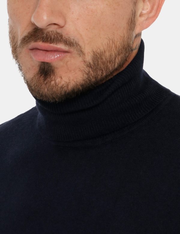 Maglia Maison Du Cachemire a dolcevita in misto lana e cachemire - 40% lana 20% cotone 20% viscosa 10% poliestere 10% cache