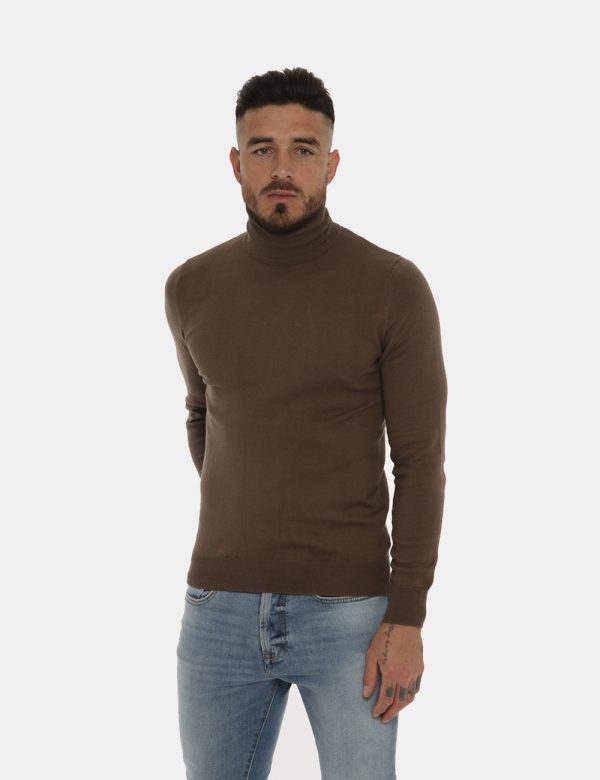 Maglia Maison Du Cachemire a dolcevita in misto lana e cachemire - 40% lana 20% cotone 20% viscosa 10% poliestere 10% cache