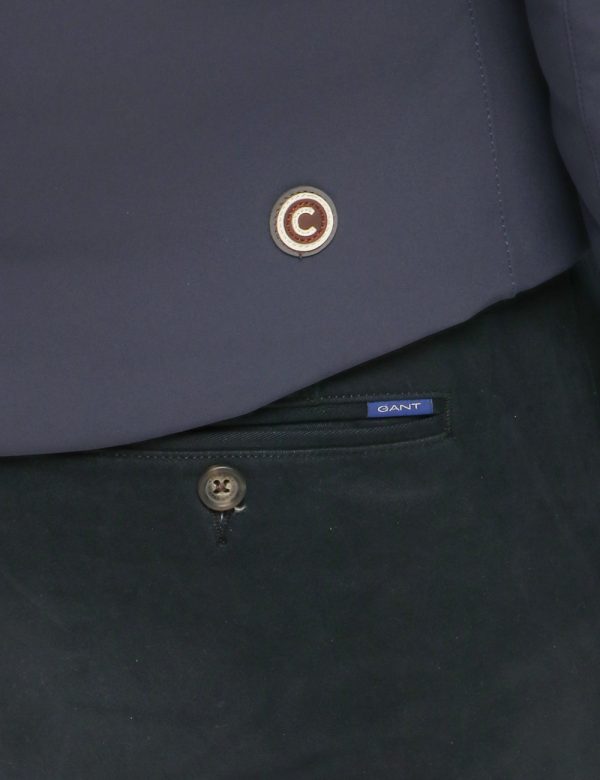 Piumino Colmar con tasche zip - Est: 100% poliammide - Fodera: 100% poliestere - imbot: 93% piumino d'oca 7% piuma d'ocaIl m