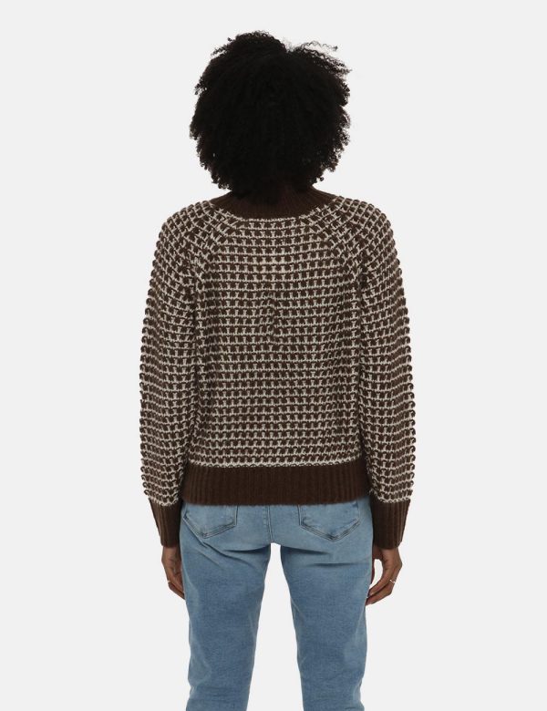 Maglione Maison Du Cachemire con collo a lupetto in misto lana e mohair - 50% lana 20% acrilico 20% poliammide 10% mohairLa