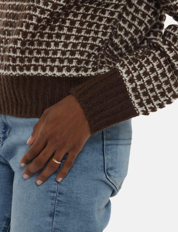 Maglione Maison Du Cachemire con collo a lupetto in misto lana e mohair - 50% lana 20% acrilico 20% poliammide 10% mohairLa