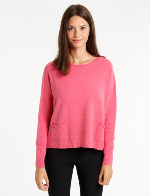 Maglione Rue De Clerie con tasche - 50% viscosa 27% poliestere 23% poliammideLa modella indossa la taglia S ed è alta 178 cm