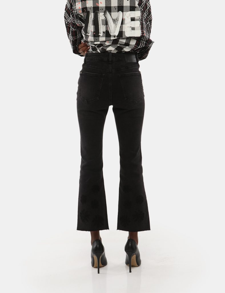 Abbigliamento donna scontato - Jeans Desigual flare cropped