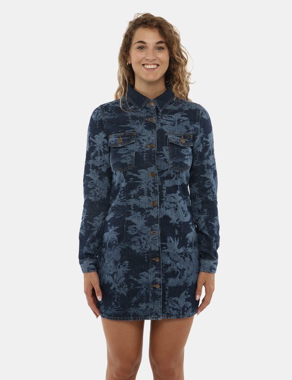 Vestito Desigual in jeans - 98% cotone 2% elastaneLa modella indossa la taglia S ed è alta 168 cm e la vestibilità è regola