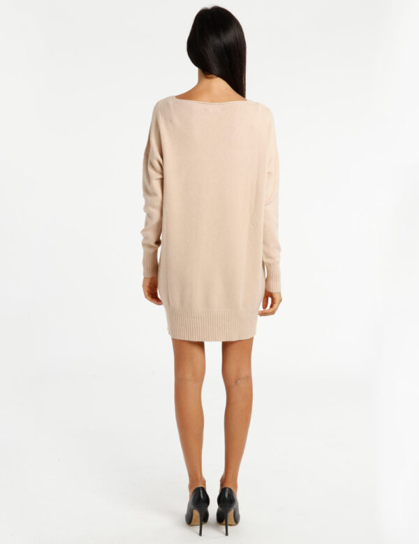 Maglione Rue De Clerie lungo - 50% viscosa 27% poliestere 23% poliammideLa modella indossa la taglia S ed è alta 178 cm e la