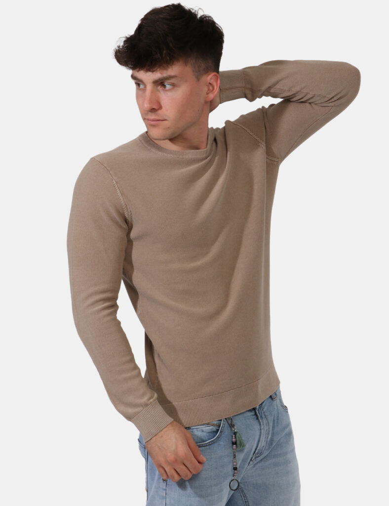 Abbigliamento da uomo Goha - Maglione Goha Beige