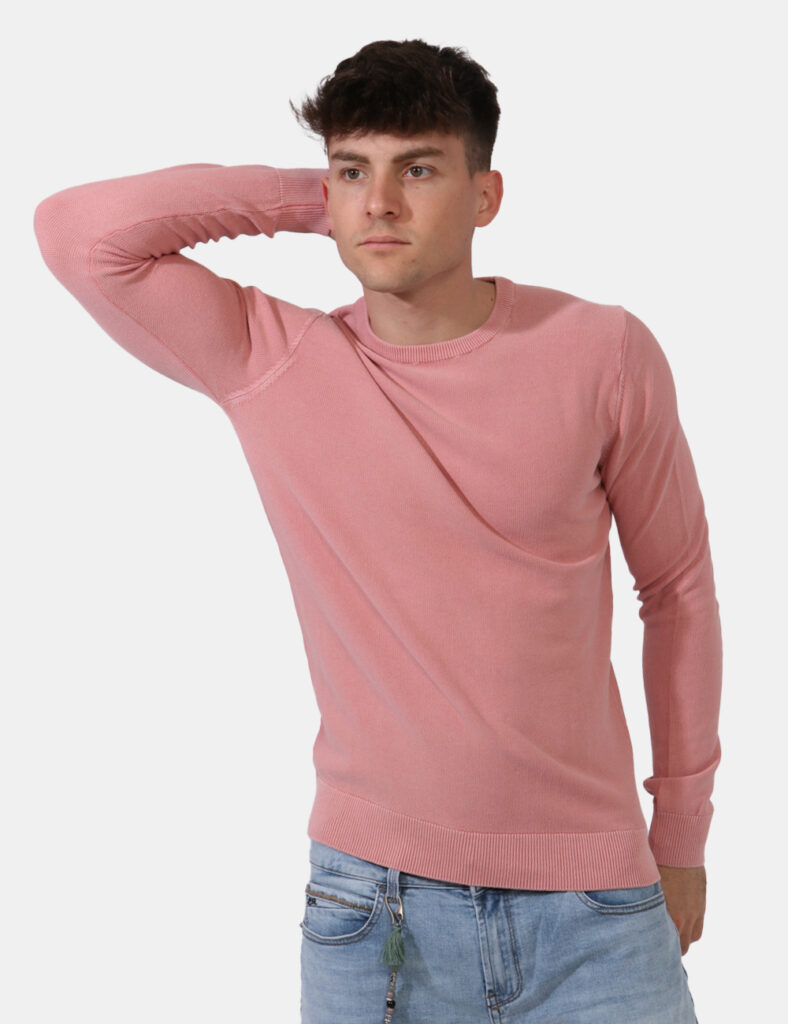 Abbigliamento da uomo Goha - Maglione Goha Rosa