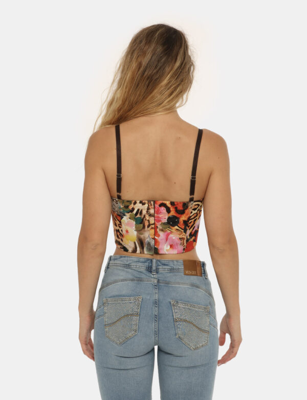Top Guss by Marciano fantasia - COMPOSIZIONE E VESTIBILITÀ:100% poliestereLa modella è alta 170 cm e indossa la taglia M. La