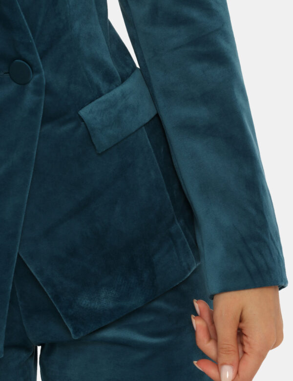 Guess by Marciano verde petrolio - COMPOSIZIONE E VESTIBILITÀ:96% poliestere 4% elastaneLa modella è alta 170 cm e indossa l
