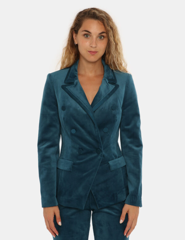 Guess by Marciano verde petrolio - COMPOSIZIONE E VESTIBILITÀ:96% poliestere 4% elastaneLa modella è alta 170 cm e indossa l