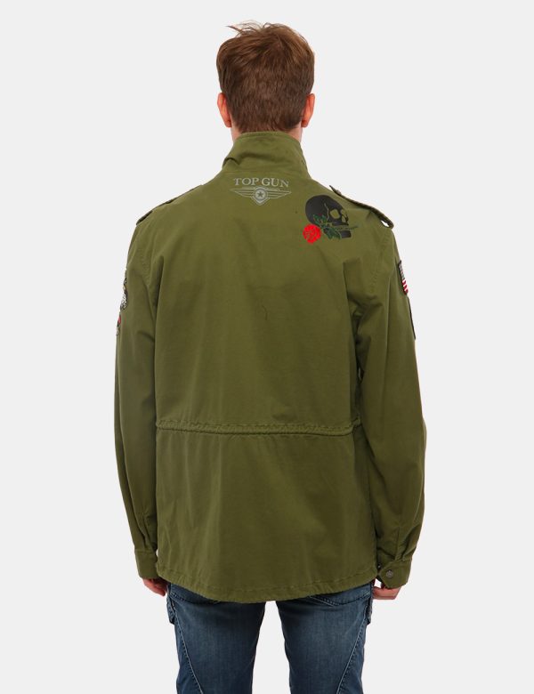 Giacca Top Gun con tasconi - 97% cotone 3% elastinaIl modello indossa la taglia L ed è alto 184 cm e la vestibilità è regol