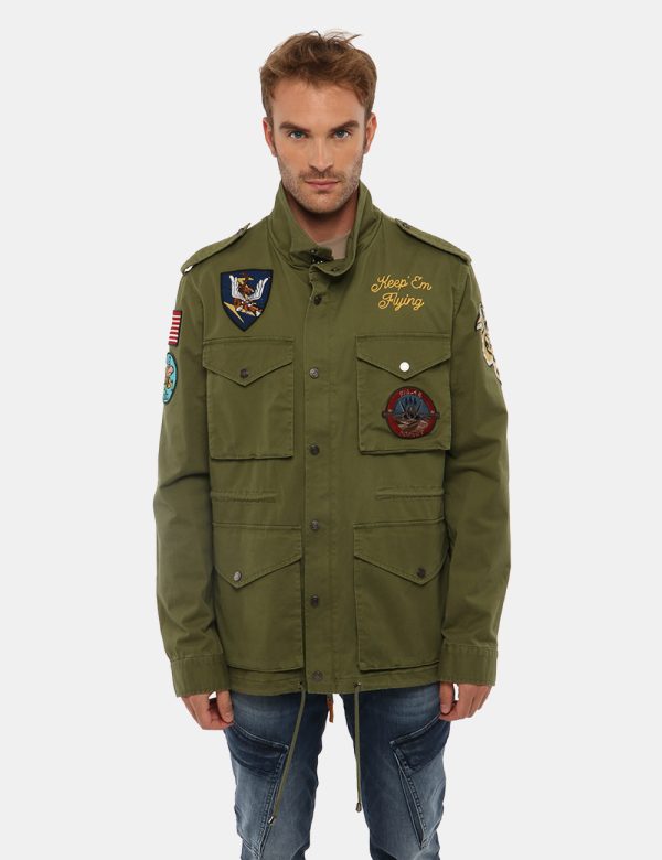 Giacca Top Gun con tasconi - 97% cotone 3% elastinaIl modello indossa la taglia L ed è alto 184 cm e la vestibilità è regol