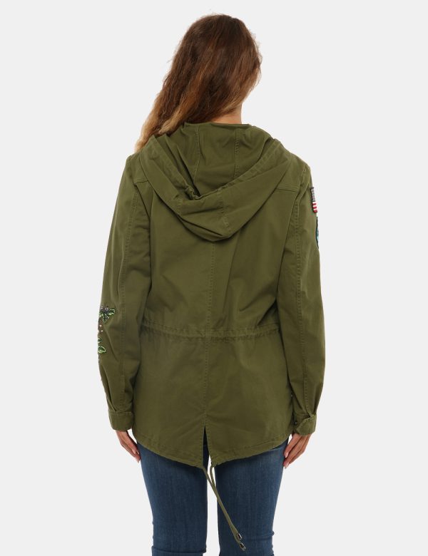 Giacca Top Gun con cappuccio - 97% cotone 3% elastinaIl modello indossa la taglia L ed è alto 184 cm e la vestibilità è reg